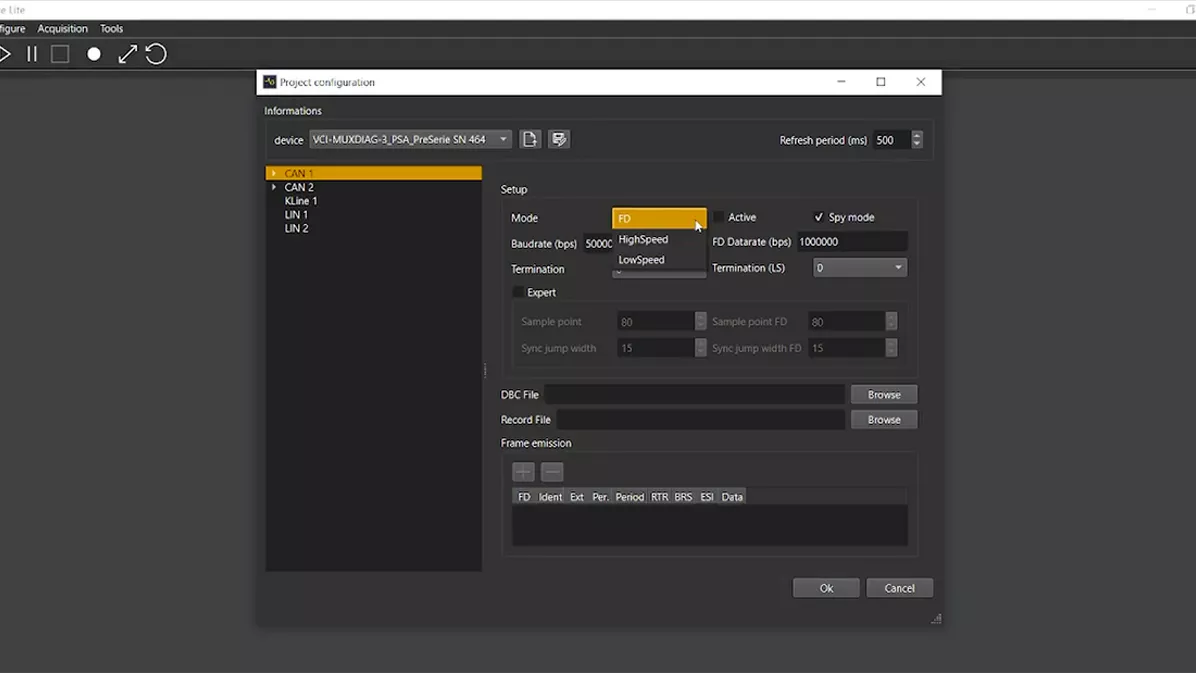 Exxotest Muxtrace Lite bus analyzer