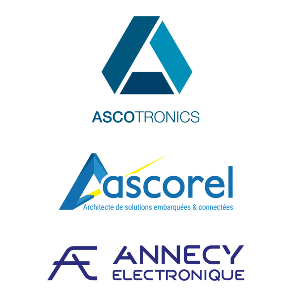 Logos groupe Ascotronics