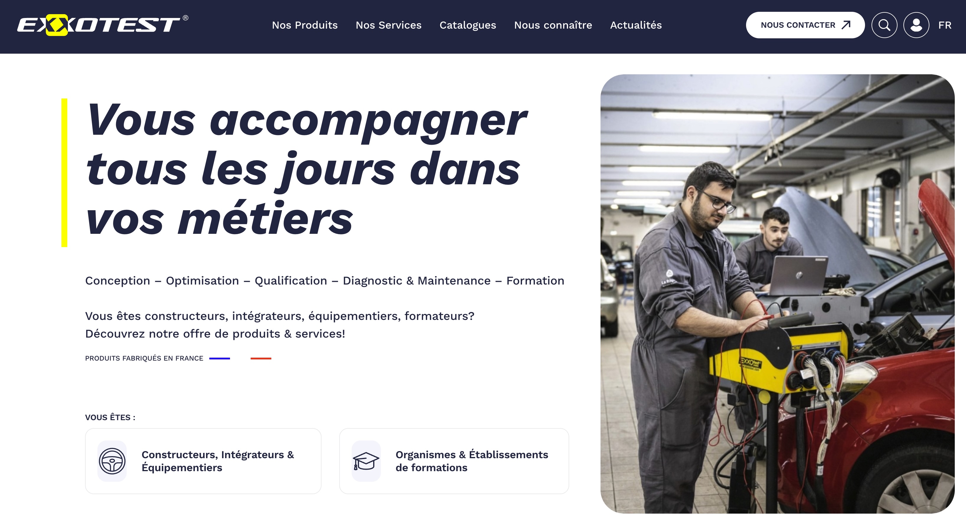 Notre site web fait peau neuve!